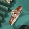 Women Watch Limited Edition Modem Watches High Quality Designer Luxury Quartz-Battery Small Square Plating 35mm Watches Montre de Luxe Gifts A4