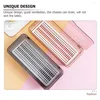 Kitchen Storage 2pcs Chopstick Holder Fork Container Flatware Draining Case Desktop Cutlery Spoon Chopsticks Basket Pens