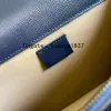 Projektantka torba pasująca do koloru luksusowa torebka Flip torba moda płótno płócienna lniana krowica 400249 metalowa klamra szerokość paska na ramię rozmiar: 28x17 9 cm z pudełkiem