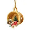 Christmas Decorations 1Pcs Tree Pendant Cute Dog Animal Drop Ornament Year Festive Party Supplies Room Decoration Xmas Gift 2024 Deliv Dhmwz