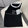 Yaz Kadınları Yüksek Bel İnce İçinde T-Shirt Kadın Kanalı Grafik Baskı Elastik Kısa Kısaclık Alt Gömlek Desteği Özel Kırpılmış Tank Top