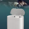 SMART 7L USB -laddning av papperskorgen kan automatiskt avfallsfack för badrum toalettvattentät smal söm sensor kök avloppsbaskett 240119