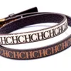 Armband 2023 Boutique Armband Fötter Kedjor Neck Chhc Chch HCHC Rings äkta läderpresentförpackning Portabel dekoration