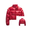 Designer down jacket women winter coats feather puffer jackets embroidered park piumino uomo letter veste luxe femme pattern outdoor casual zipper windproof coat