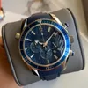 44mm Top Designer Watch Ocean Series Universe Chronology Love Men's Watch New Watch Mechanical Watch Folding Luxury Men's Watch