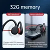 Headsets Beengeleidingsheadsets Bluetooth na IPX8 waterdichte MP3 voor shokz openswim oorhaakheadset met microfoon zwemhoofdtelefoon J240123