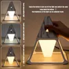 Umidificatori USB Vulcano in legno Vulcano piramid