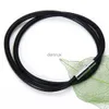 Pendant Necklaces 3MM BLACK RUBBER CORD Mens Womens Necklace Neck Collar Accessory Gift