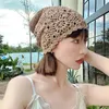 Boinas Sombrero floral de ganchillo hecho a mano Verano para mujer Transpirable Moda de lujo Vintage Forma de flor Gorros Gorros Skullies