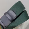 mode qualité vert bleu web avec cuir noir femmes ceinture avec boîte mode hommes classique or argent boucle ceinture hommes designe211a