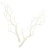 Decorative Flowers 2 Pcs Wedding Decorations Dry Branches Frosted Tree Faux White Sticks For Vase Manzanita Birch