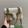 Velvet Crossbody Bag kadınlar zincir omuz çantaları cüzdanlar mektuplar tasarımcı çanta çantası birden çok renk cüzdan altın donanım