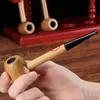 Latest Natural Wood Smoking Pipes Portable Dry Herb Tobacco Filter Spoon Bowl Innovative Wooden Universe Pocket Cigarette Holder Tips