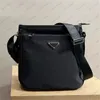 Мужская нейлоновая дизайнерская сумка через плечо Классическая черная сумка через плечо для женщин Роскошный портфель Модные сумки Повседневная сумка через плечо с камерой