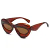 Nouveau LO lunettes de soleil de créateur de mode pour femmes hommes classique haut conduite en plein air Protection UV cadre jambe lunettes de soleil