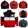 Mäns nya jacka Formel One F1 Women's Jacket Coat Clothing Racing Autumn and Winter Full Embrodery Cotton Sales DFTV