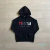 Sweatshirts pour hommes Trap Brand Londres Hoodies surdimensionnés Hommes femme femme de haute qualité broderie étoile étoiles enleceau décontracté trapstar jacketstop