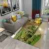 Dywan 3D Brytyjski wiejski miasto dywan piękny wiejski widok dywaniki do kuchni łazienki przeciwpoślizgowe dywaniki salon wystrój sypialni dywany Q240123