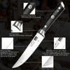 Camp Kitchen Shan Zu Sharp Blade Steak Knives Set Outdoor BBQ Picnic Meat Cutter Tourist Knife Cutetool 4st YQ240123