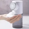 Vloeibare zeepdispenser Automatisch schuimend Contactloos Intelligent met weergave van kamertemperatuur en batterijcapaciteit