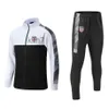 Vereinigte Staaten Männer Trainingsanzüge Winter Outdoor Sport Warme Trainingskleidung Fußball Fans Voll Zipper Langarm Anzug J267a OEUG