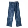 Мужские джинсы Повседневная мода Роскошные брендовые дизайнерские джинсы высокого качества Повседневные брюки