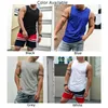 Regatas masculinas de ginástica para homens, camiseta sem mangas de secagem rápida, colete casual tamanho M 3XL, tecido de poliéster preto/branco/cinza/azul