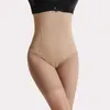 Shapers Femmes Femmes Body Sculpting Sous-vêtements sans couture Taille haute Contrôle du ventre Dentelle Fajas Hip Lifter Belles jambes Anti-lumière Mince