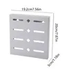 Kitchen Storage Wall Mounted Cutter Holder Knives Rack Utensil Box Accessories