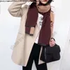 Ludoła marka Winter Cashmere V luksusowy szalik dla kobiet mody nadruk ciepłe szal głowa paszmina decerchief Poncho Tassel 2024