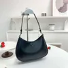 Saco de axilas bolsa feminina 2024 novo high-end e moda vintage crescente lua vara saco, bolsa de ombro único bolsas