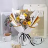Dekorativa blommor Bröllopsfestförsörjning Forever Flower Anniversary Gifts Artificial Gypsophila Dried Bouquet