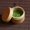 Бамбуковая банка матча, порошкообразный контейнер для зеленого чая Матча, 20 г, чайные аксессуары 240119