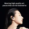 Słuchawki telefonu komórkowego Nowy zestaw słuchawkowy dmoosterbluetooth D55 Otwarta kość przewodnictwo kości słuchawkowe bezprzewodowe sportowe earhook słuchawki dla mężczyzn i kobiet działających J240123