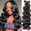 12A 30Inch Brazilian Body Wave Hair Bundles Natural Color 100% Human Hair Weave 134 pcs Wholesale Price Hair For Women 240118