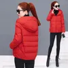 Jaqueta de inverno feminina tamanho grande 5xl parka casaco quente com capuz casaco de algodão acolchoado feminino casual outerwear roupas