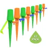 Plant Waterer Zelfbewateringsapparaten, Vakantieplanten Watering Spikes Automatisch Druppelirrigatie Water Stakes Systeem (Pack van 12) LL