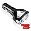 PD Quick Car Charger Snabbladdning Typ C Dual QC 3.0 Car Phone Charger för Samsung S24 iPad iPhone 14 15 Pro Xiaomi HTC