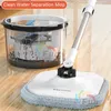 Magic Mop Cleaning 360 Roterende Bezem Platte Vloer Mops Spin Venster Wassen En Emmer Set Huishoudelijk Gereedschap 240123