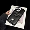 Designer Fall Prevention Fashion iPhone 15 حالة هاتف لـ Apple iPhone 14 Pro Max 13 12 11 غطاء هواتف جلدية