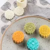 Moldes de panadería, herramienta para pastel de Luna, sello de flor y galleta, molde para pastel de luna, accesorios de cocina, molde de pastelería Oriental Ma'amoul para Bak183K