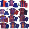 Maillot rétro classique de Barcelone HENRY Eto'o RONALDINHO 05 06 08 09 10 11 14 15 16 17 David Villa A.INIESTA XAVI SUAREZ MESSIS Maillot de football vintage pour enfants