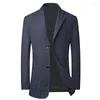 Costumes pour hommes Veste de costume de haute qualité Slim Fit Business Mode Haut de gamme Simple Gentleman Hommes Style Anglais Entretien d'embauche Hommes