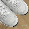 Stil Weiße Schuhe Designer Mesh Wildleder Nähte Atmungsaktive Sneakers Damenschuhe