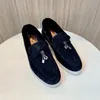 Nova temporada LP sapatos casuais encantos de inverno caminhada mocassins de camurça sapatos de corte de couro genuíno homens casuais deslizamento em apartamentos para mulheres plana piana vestido sapato calçado de fábrica