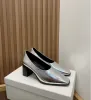Designer de couro mocassim bombas sandália luxo mulheres amêndoa sexy salto grosso gatinho sandálias moda de alta qualidade bombas de couro gatinho tamanho 35-40