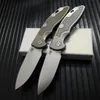 Hinderer katlanır bıçaklar CPM-20CV Bıçak TC4 Açık Hava Kurtarma Yürüyüş Bıçağı Kendini Savunma Taktik Kampı Av EDC Araçları