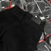 Italië herenjeans designer herfst/winter high-end 2023 trendy Parijs zwarte jeans voor heren elastische nieuwe lange broek kleine voeten casual slim fit 5RDW