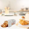 Förvaringsflaskor Toast Box Bread Sandwich Boxes For Kitchen Counter Plastic Loaf Container