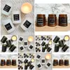 Candles High Quality - Clean Burning Handcrafted Non-Toxic Glass Jars Causeworthy Drop Delivery Home Garden Dhw3L